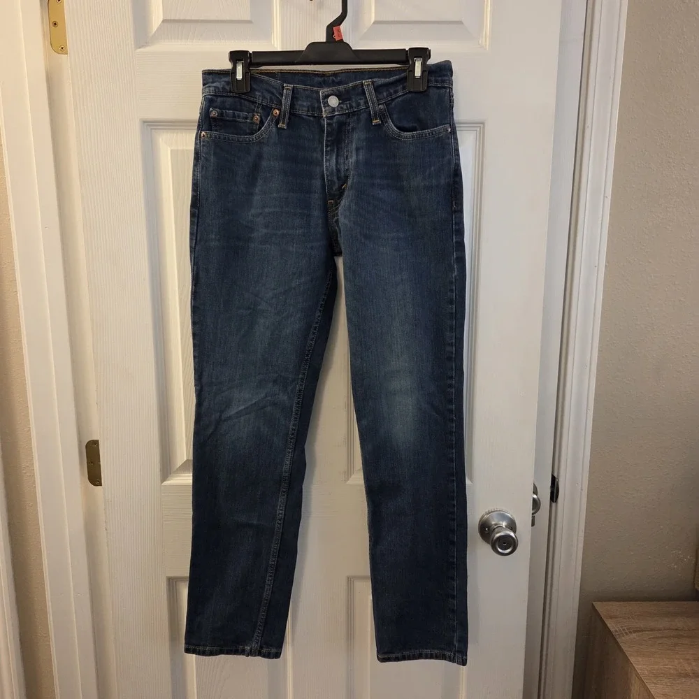 Levi's 511 sz 30x30 (act ins 29) med wash jeans casual classic everyday‎ denim